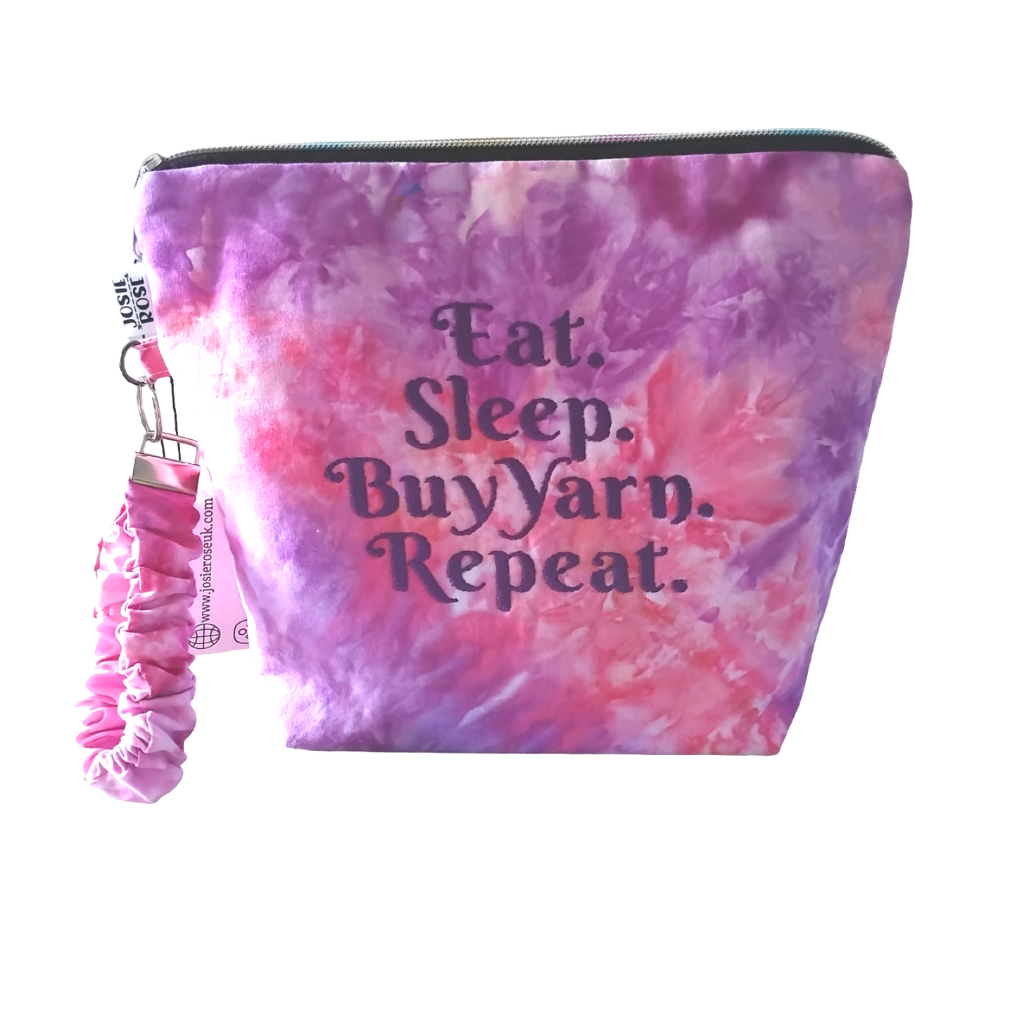 Embroidered Zip Pouch