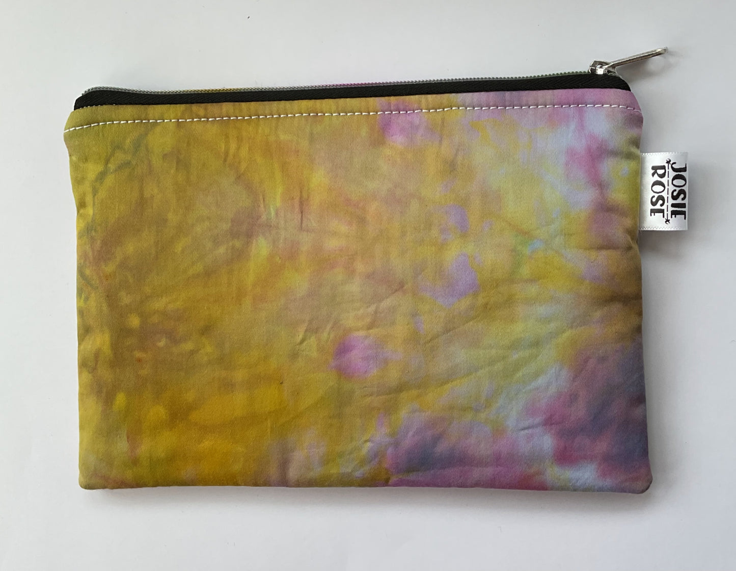 Machine Embroidered Notions Pouch
