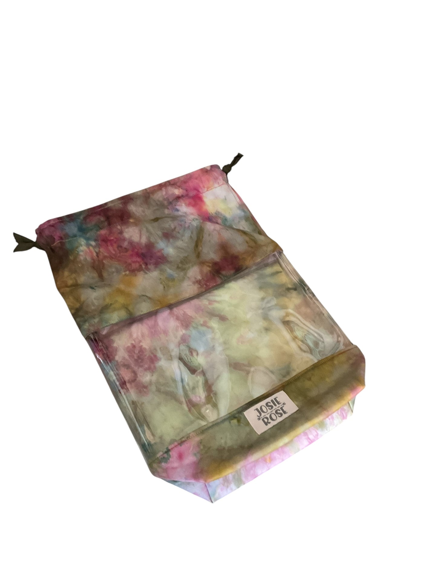 Drawstring “Peek a Boo” Bag