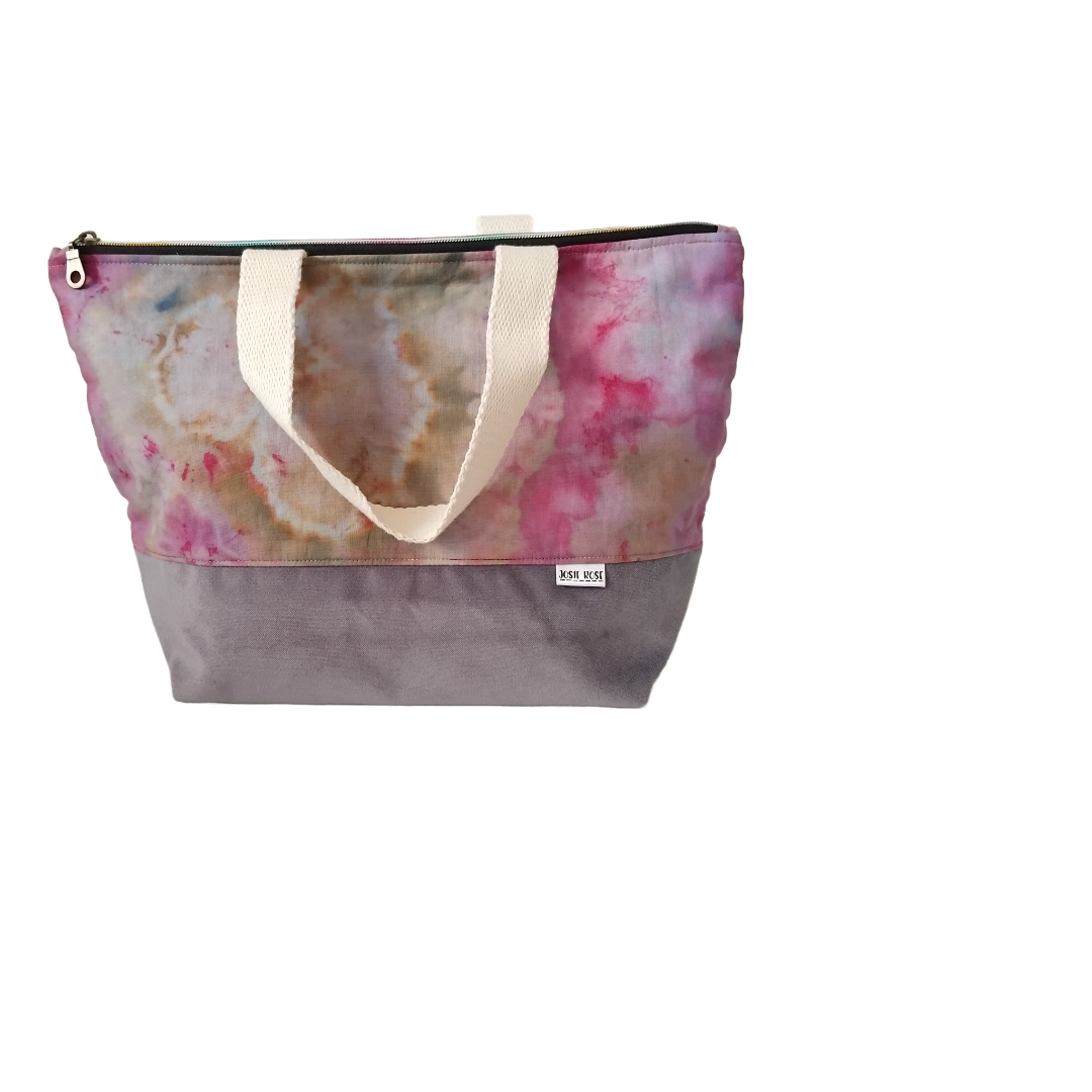 Large Zippered Bag with Handles