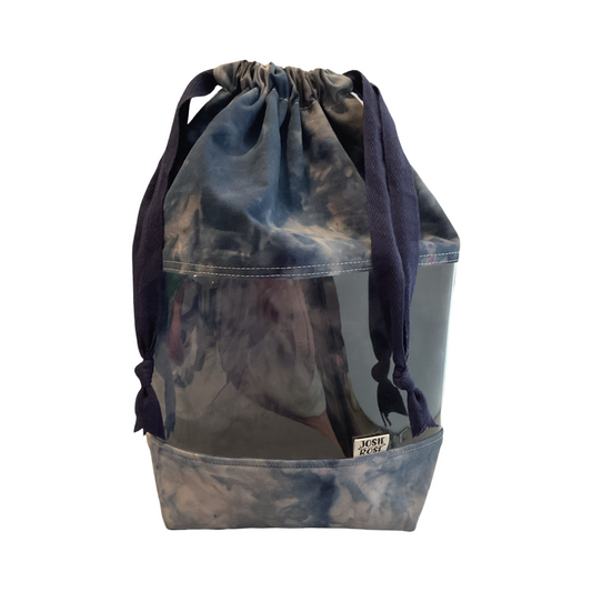 Drawstring “Peek a Boo” Bag