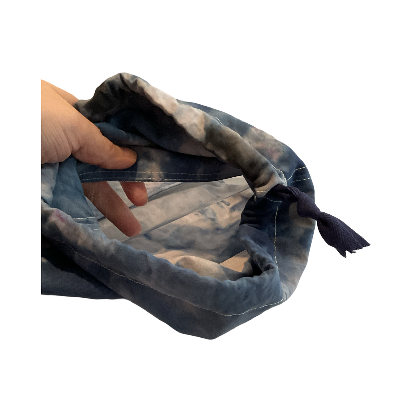 Drawstring “Peek a Boo” Bag