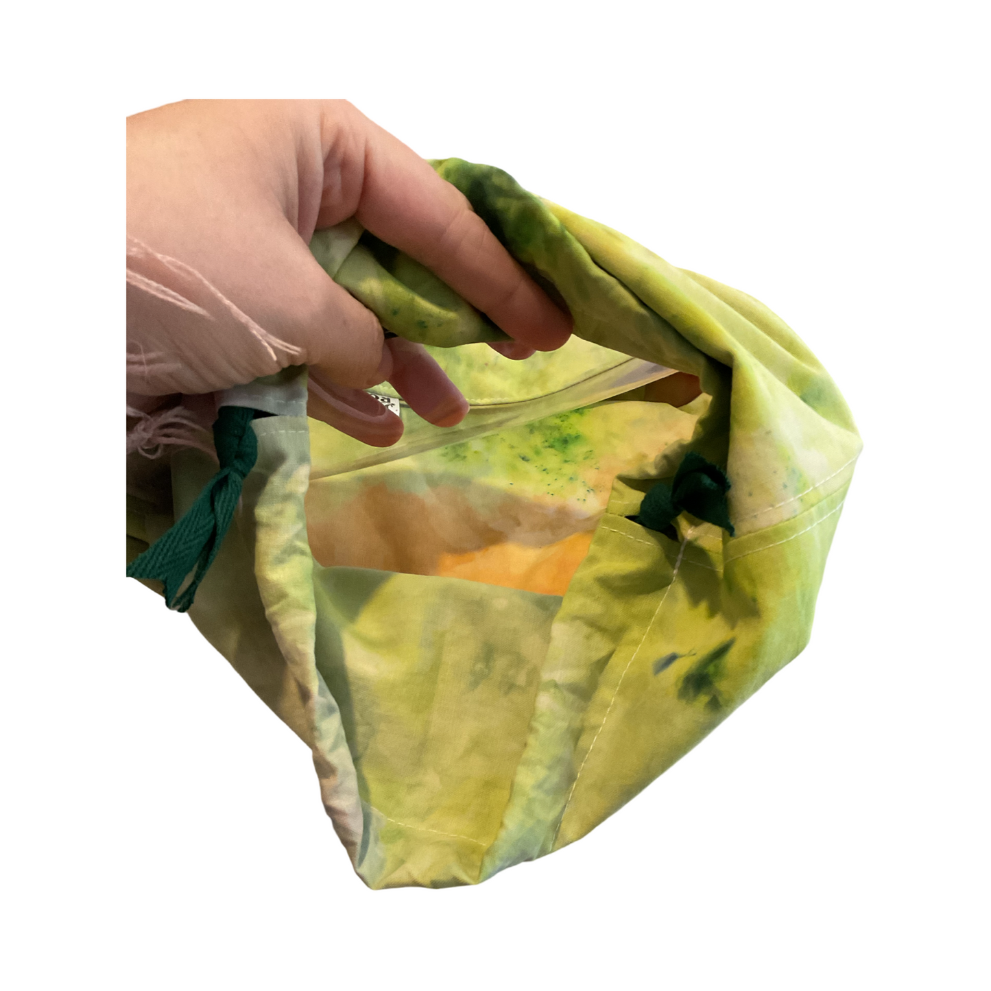 Drawstring “Peek a Boo” Bag