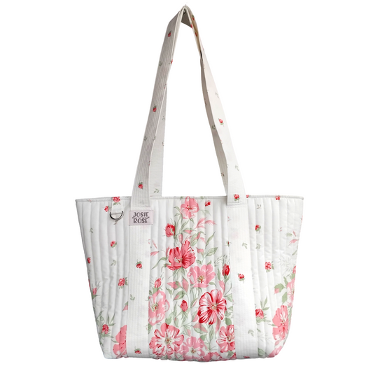 Quilted Zip Tote