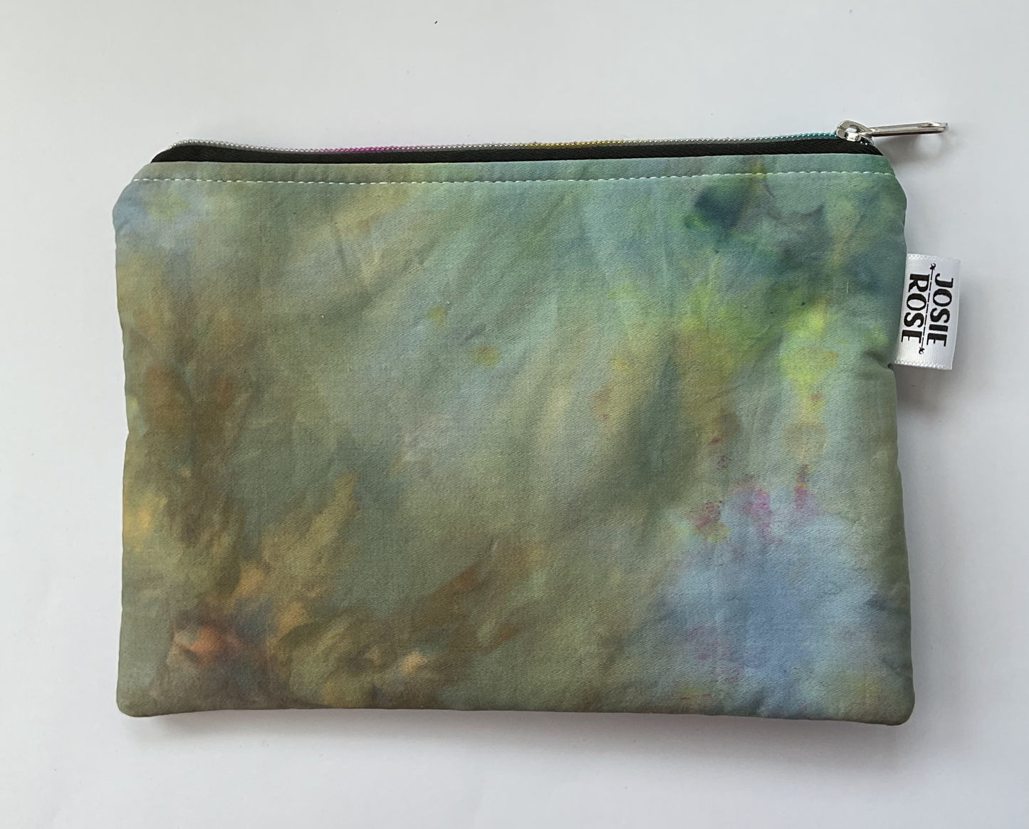 Machine Embroidered Notions Pouch