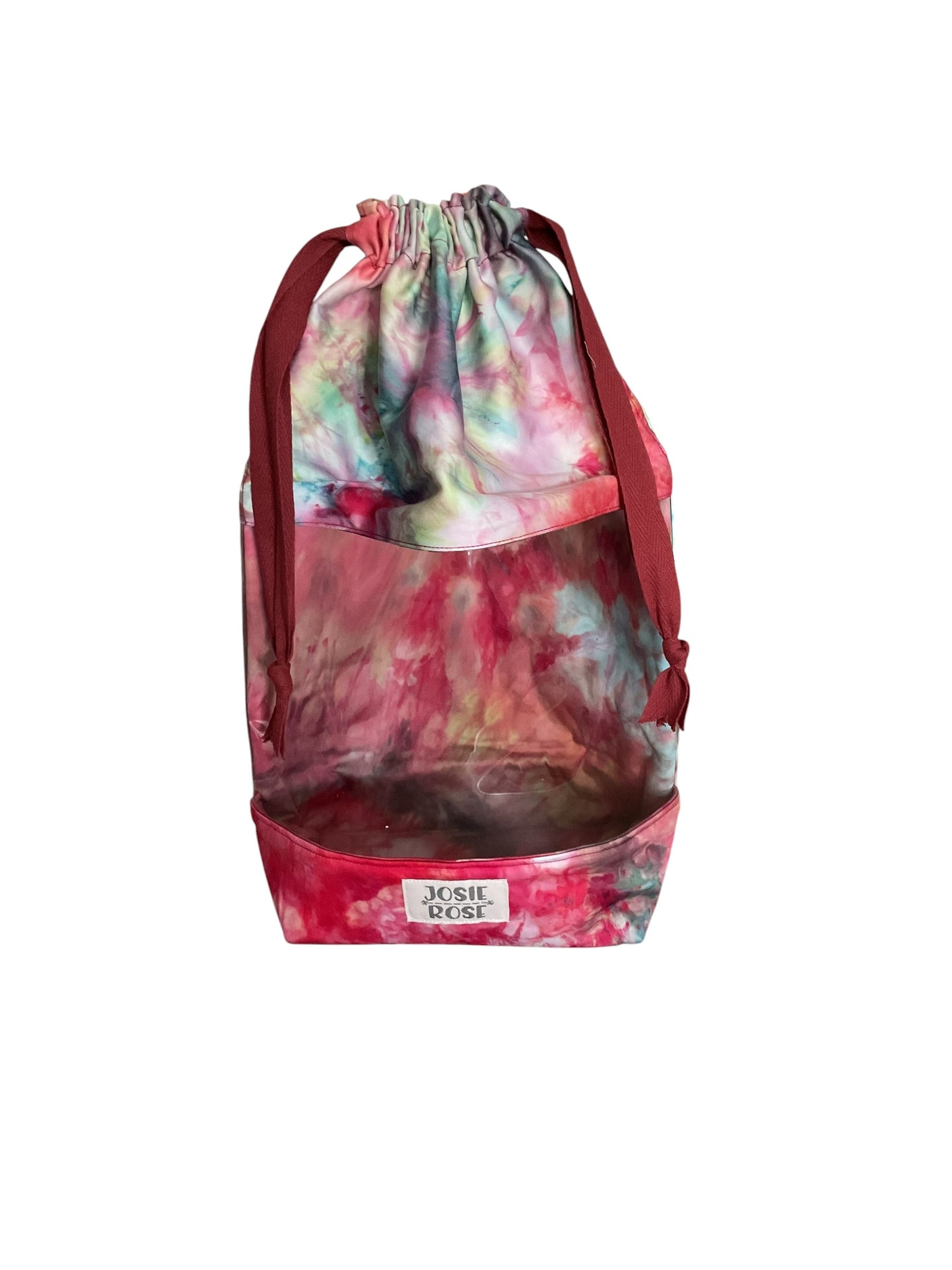 Drawstring “Peek a Boo” Bag