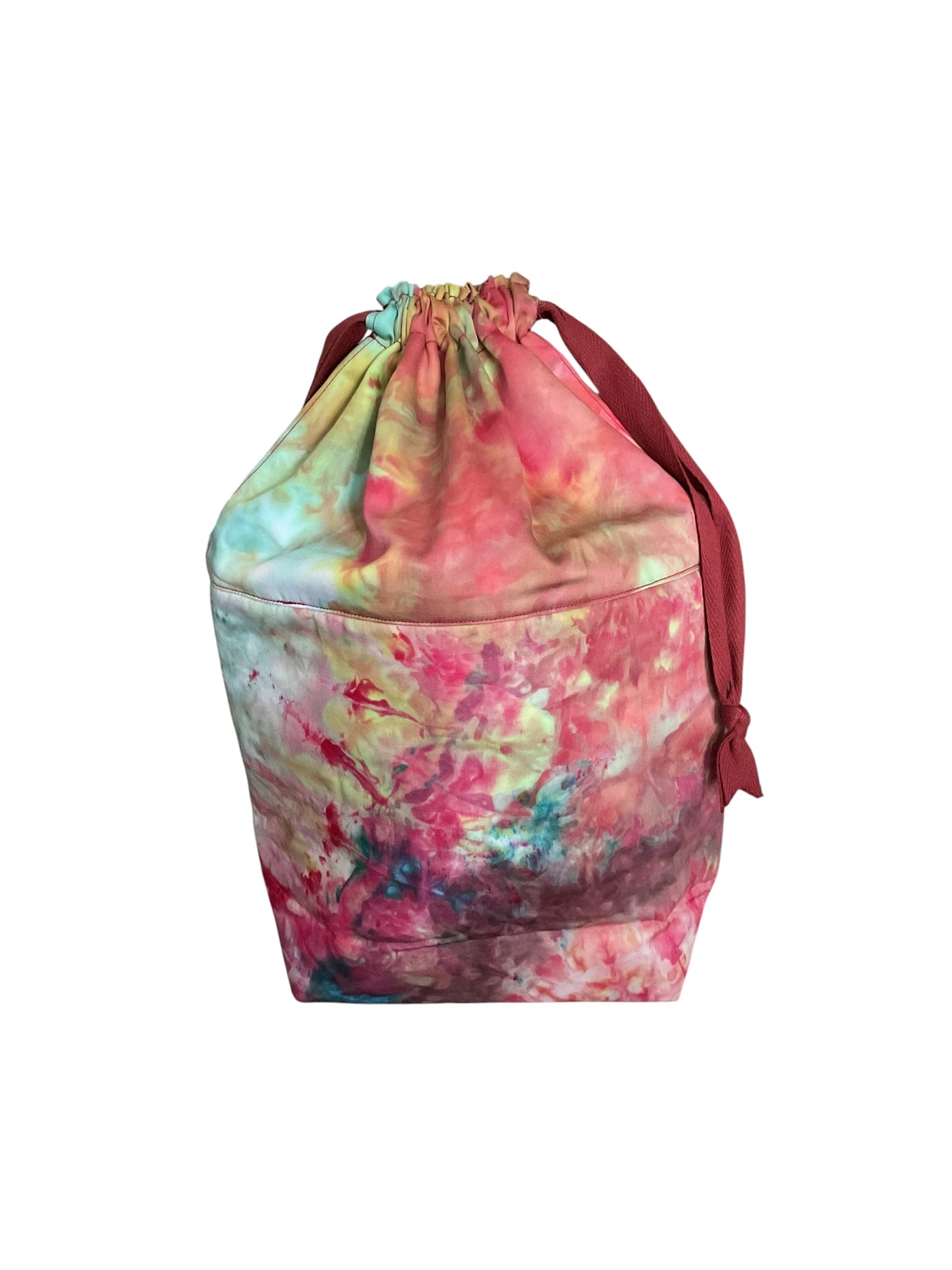 Drawstring “Peek a Boo” Bag