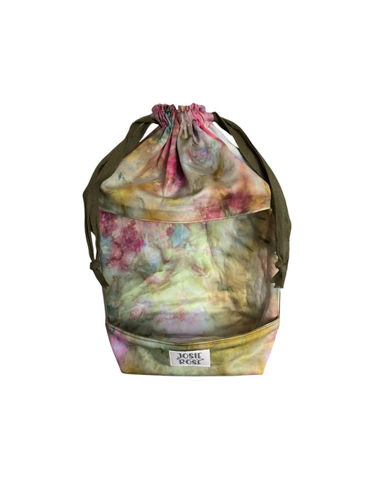 Drawstring “Peek a Boo” Bag