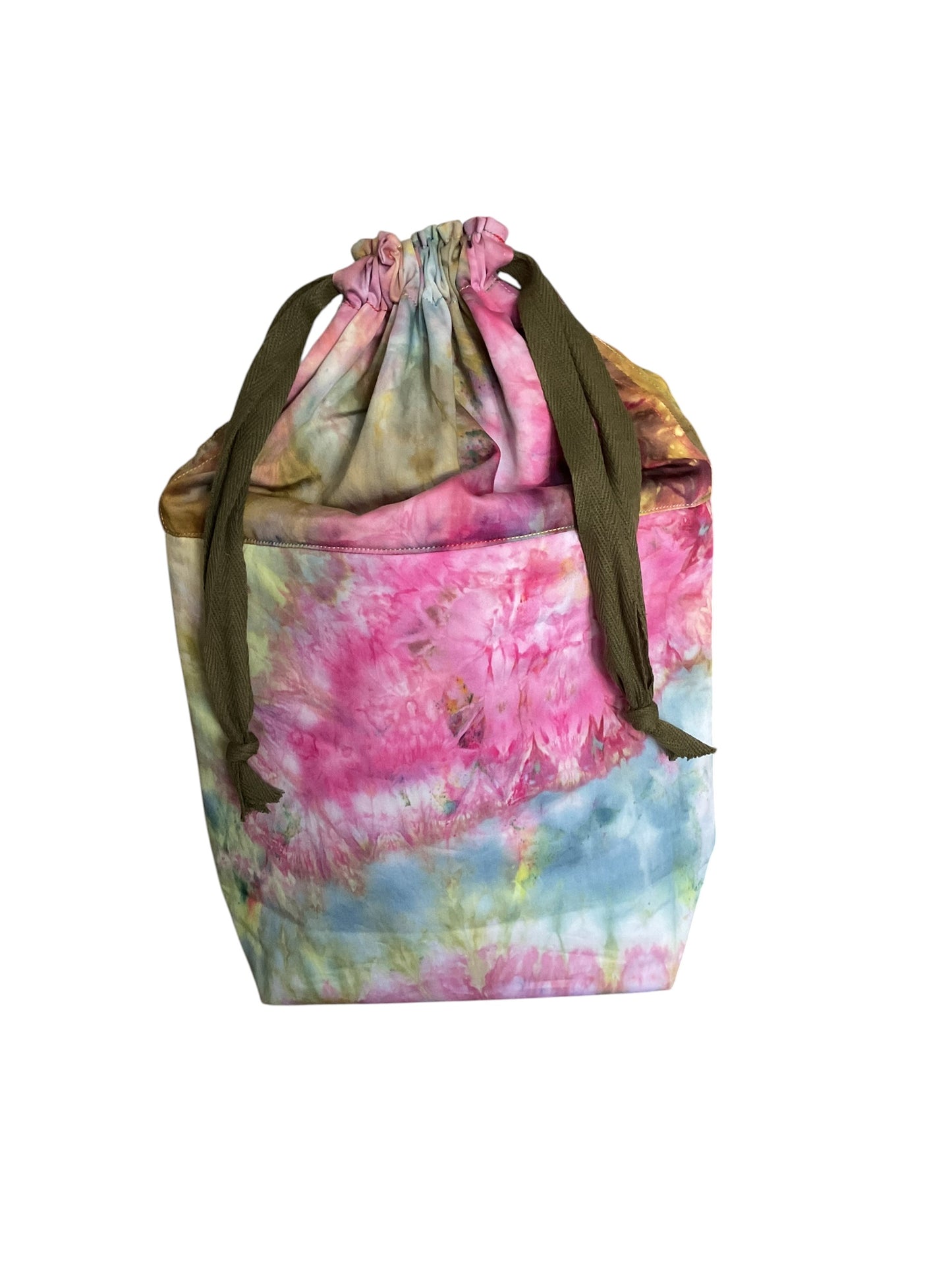 Drawstring “Peek a Boo” Bag