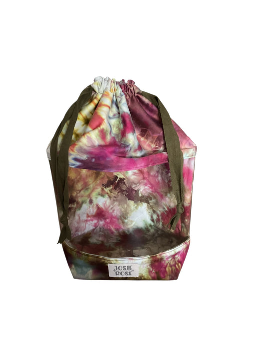 Drawstring “Peek a Boo” Bag
