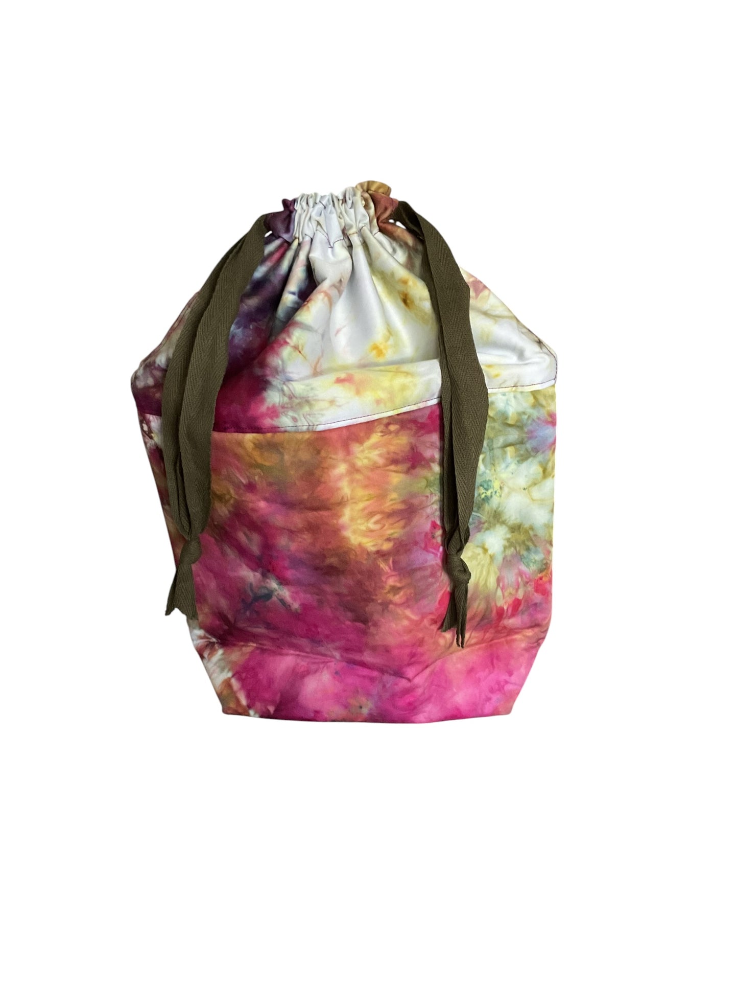 Drawstring “Peek a Boo” Bag