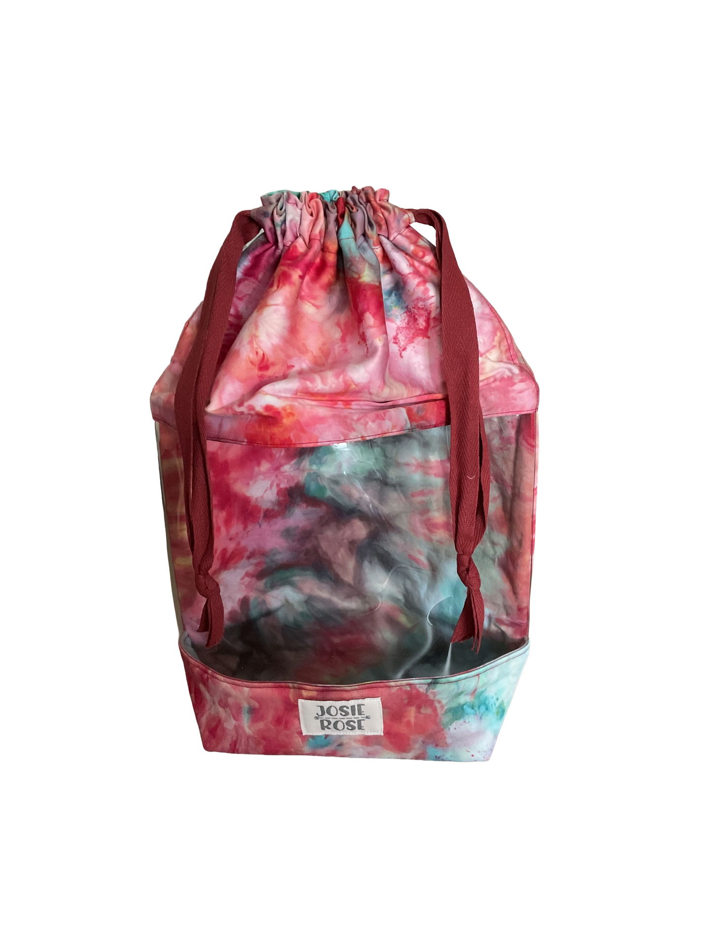 Drawstring “Peek a Boo” Bag