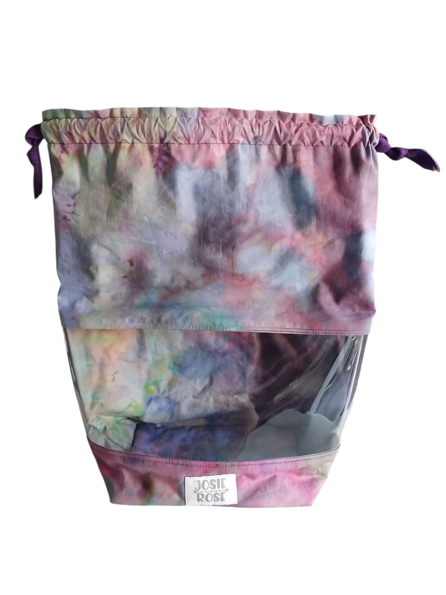 Large Drawstring “Peek a Boo” Bag