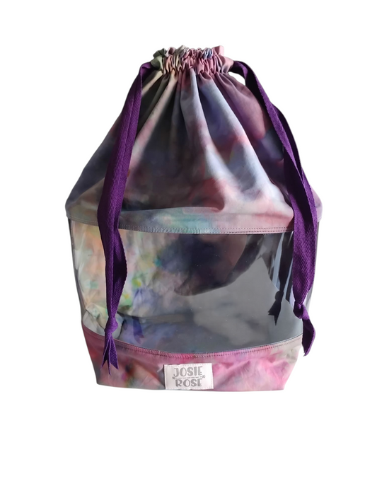 Large Drawstring “Peek a Boo” Bag